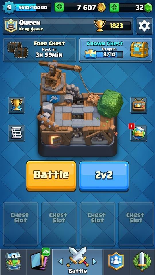 Calsh-Royale-account