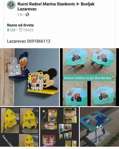 Razno od drveta,rucni rad