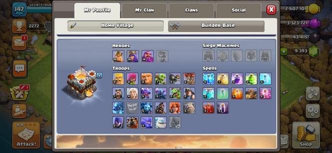 Clash of Clans coc th11 max 
