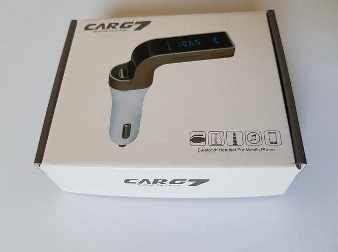 CARG 7 bluetooth handsfree+punjac+fm transmiter