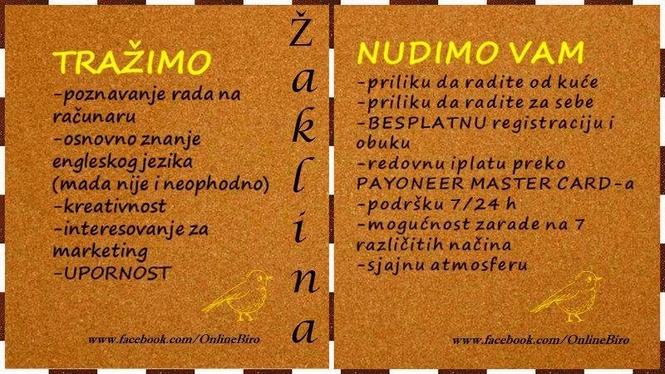 Posao od kuce