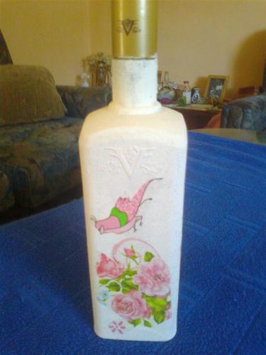 Flasa decoupage