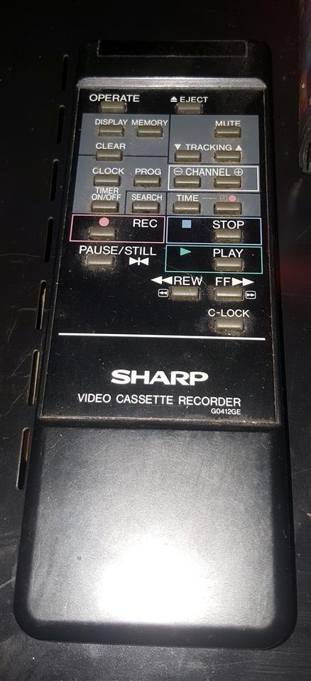 VIDEO-REKORDER---SHARP-