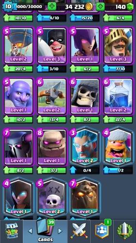 Clash Royale acc