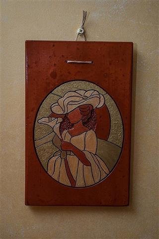 Dama sa kalom - duborez 