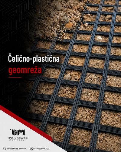 Čelično-plastična geomreža