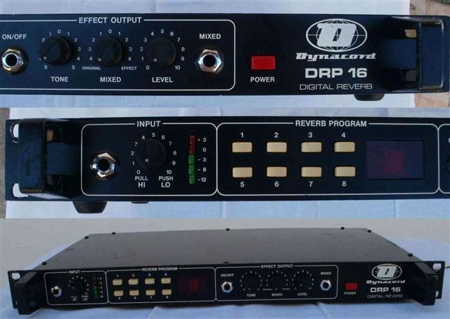 Digital Reverb Processor Dynacord DRP 16