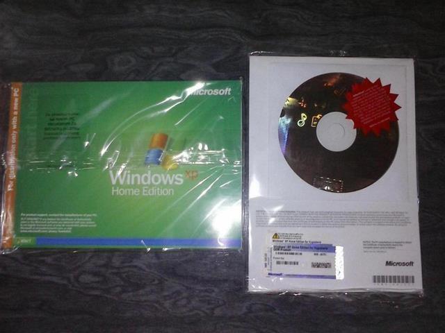 Windows XP Home Edition LICENCA