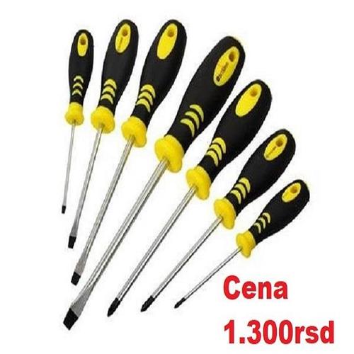 Set srafcigera 7 kom