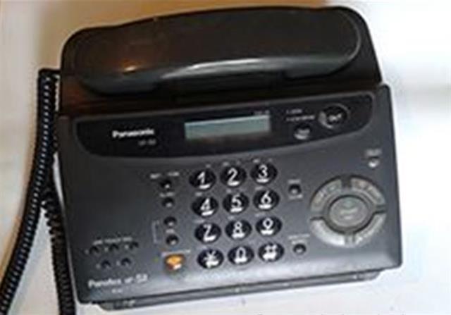 Faks Panasonic telefon