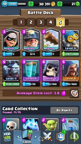 Clash Royale accaunt