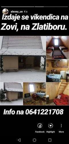 IZDAJEM VIKENDICU NA ZLATIBORU