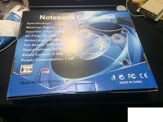 Notebook Cooler Pad Led kuleri