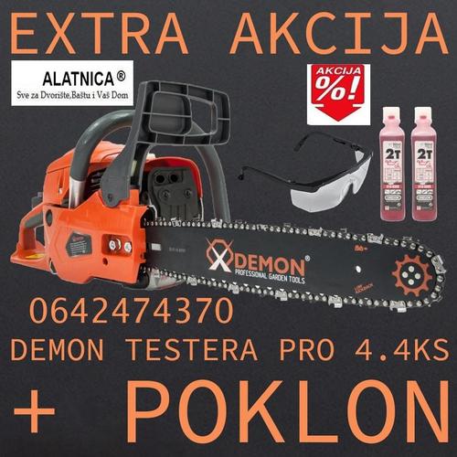 Demon testera pro 4,4 KS + POKLON!
