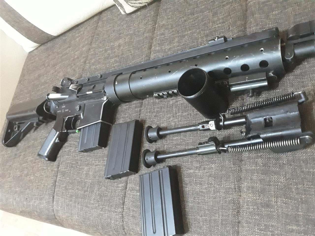 Prodajem airsoft pusku mk12 spr 450 fpsa dmr | Zrenjanin