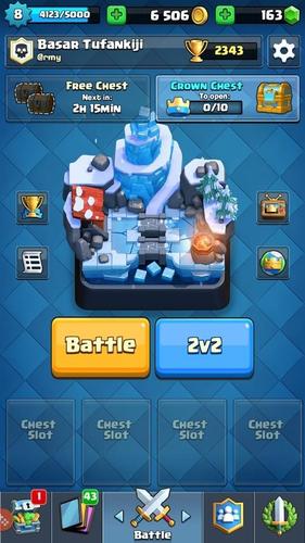 Clash Royale
account!