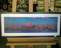 NEW YORK 1, URAMLJEN FOTO NA PLATNU