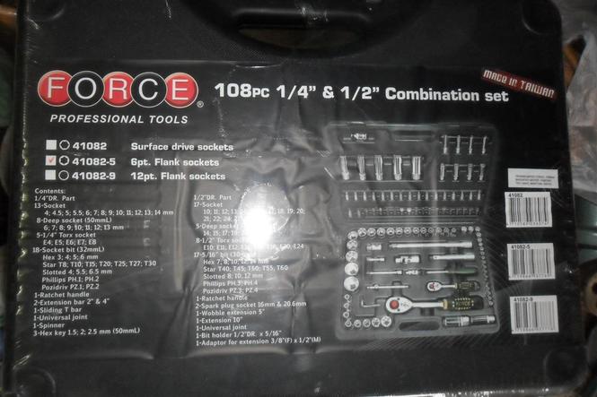 Gedore Force 108 dela