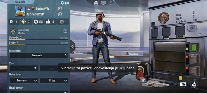 PUBG MOBILE acc