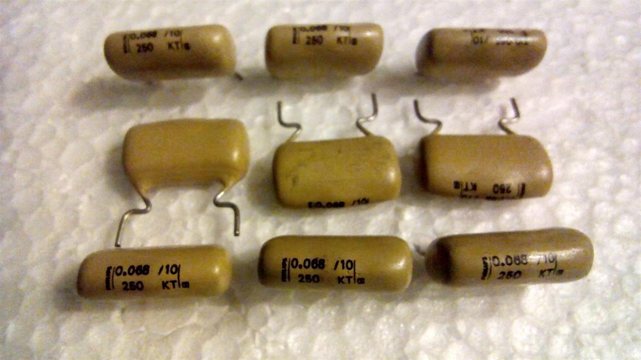 Philips-Mullard-Mustard-kondenzatori