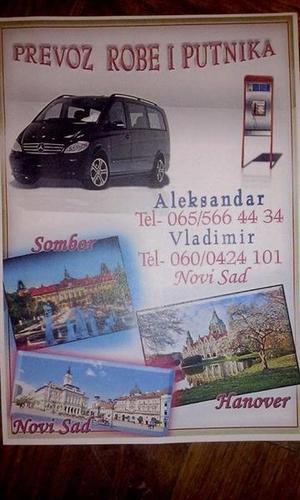 PREVOZ PUTNIKA ZA NEMACKU 