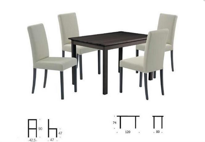 Trpezarijski set pravougaoni