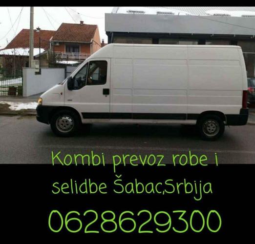 Kombi prevoz robe i selidbe Šabac