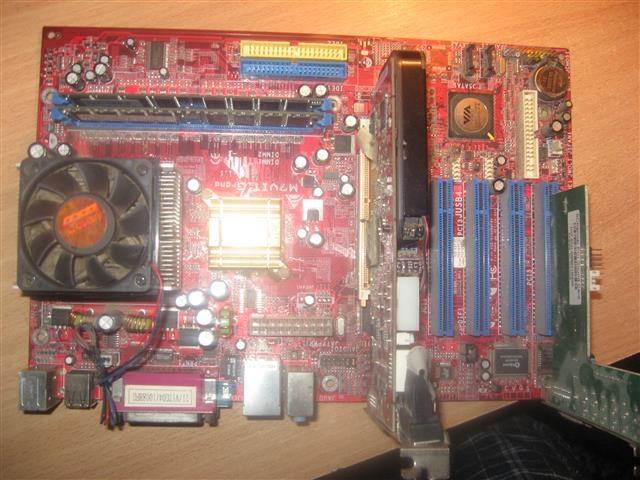 Ploca procesor graficka 2 ram memorije napaje