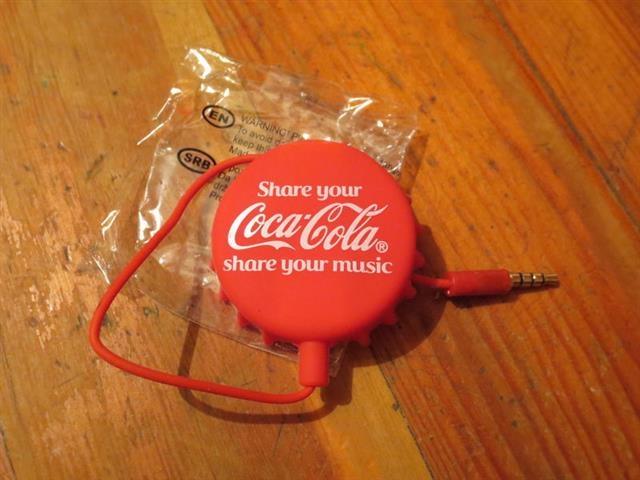 Coca cola slusalice za dvoje