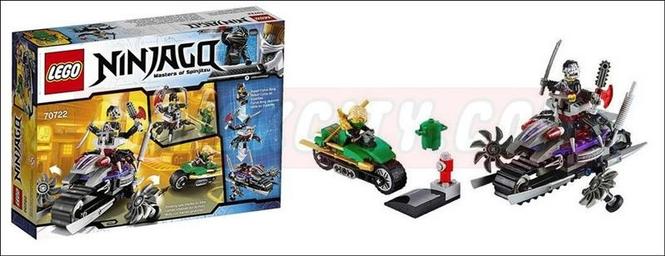 LEGO NINJAGO NAPAD OVERBORGA
