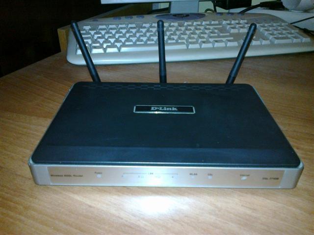D-Link DSL-2740B ADSL/wireless ruter