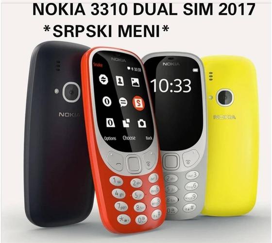 Nokia 3310 Dual Sim (2017) Srpski meni!