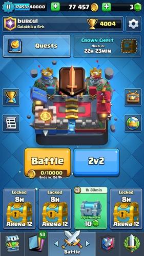 Clash royale acc 