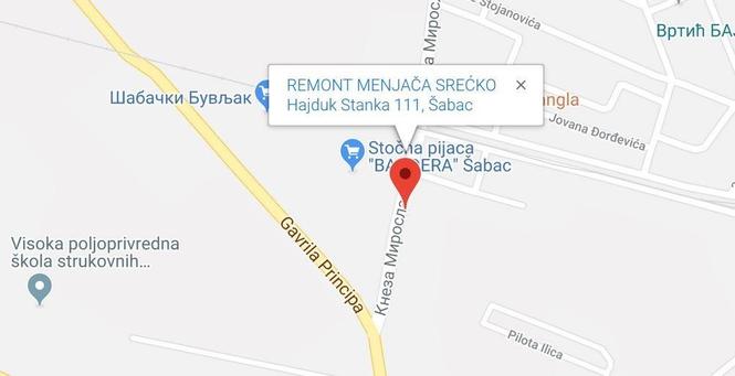 Remont menjaca Sabac