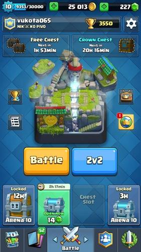 clash Royale account