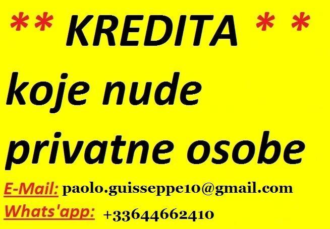 NOVA USLUGA PONUDA