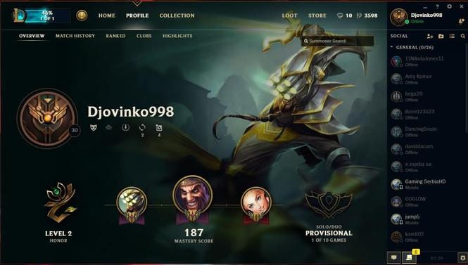 LoL acc eune