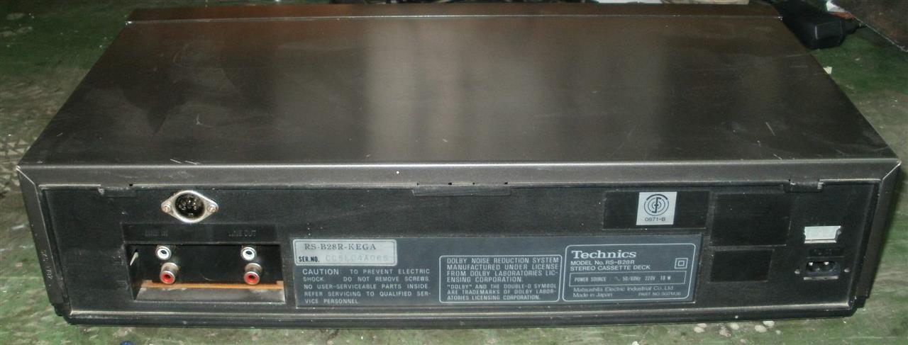 Technics-RS-B28R-Stereo-Cassette-Deck
