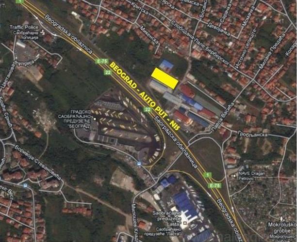Plac od 3000m2 Zvezdara
