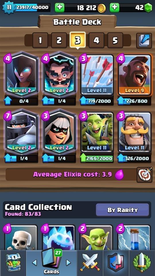 Clash-royale-account-4000--trofeja