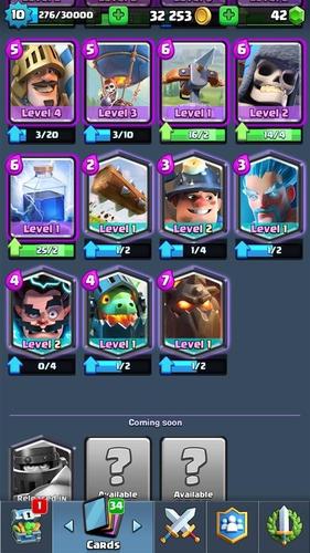 Clash Royale account