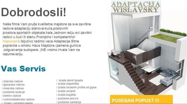 Adaptacija stanova kuca i poslovnih objekata