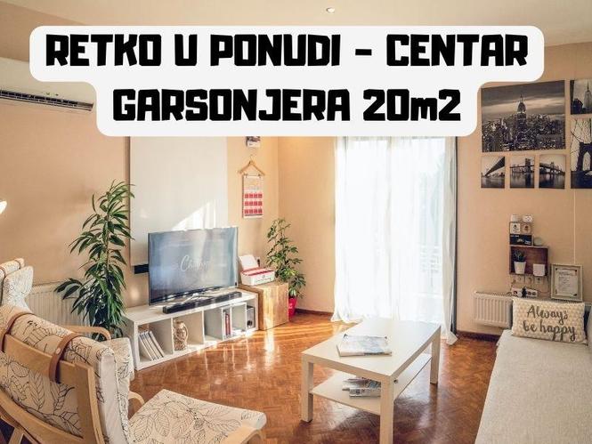 RETKO U PONUDI - CENTAR - GARSONJERA - 20m2