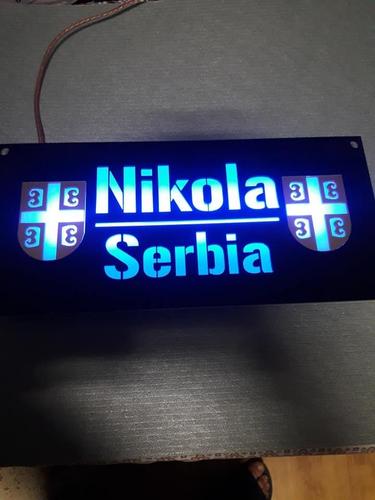 Svetlece tablice za kamion kombi
