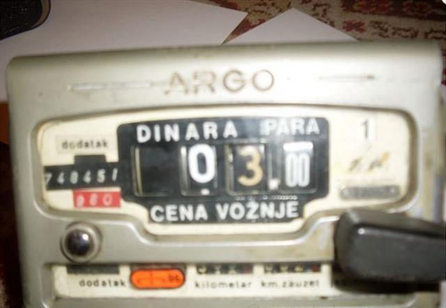 STARI TAKSIMETAR ARGO