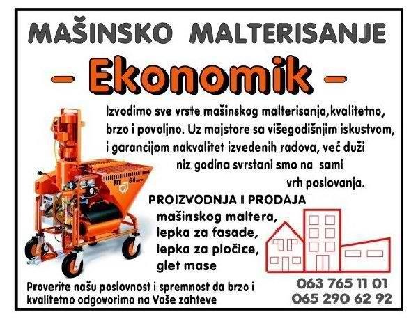 MASINSKO MALTERISANJE EKONOMIK