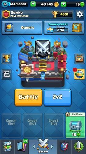 Clash Royale acc