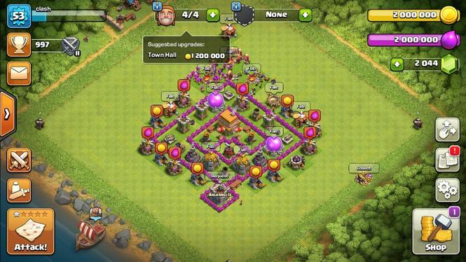 Clash of clans nalog