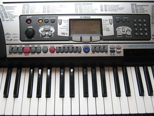 Yamaha-psr-350-aranzer-sa-flopy-discom