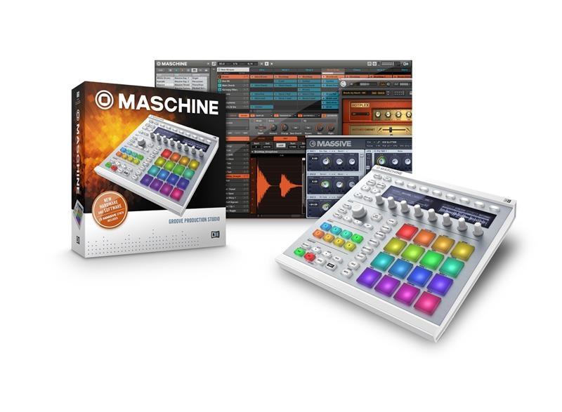 Native-Instruments-MASCHINE-MK2-White